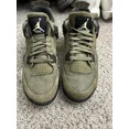 thumbnail image 4 of A i r-Jor-dan 4 SE Retro Craft Olive Green Sail White Black - Size 6.5Y / 8 Wmns, 4 of 6