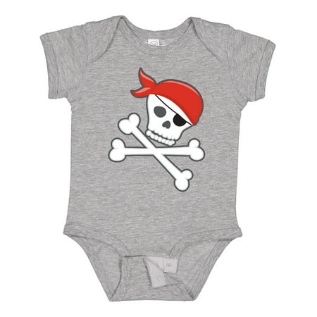 

Inktastic Pirate Skull and Crossbones Gift Baby Boy or Baby Girl Bodysuit