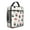 Black-116, variant on Life is Better with Sushi Lunch Bag – Japanese Food Sushi Roll Kawaii Sushi Party Cartoon Rice Fish Avocado Foodie Sushi Lover Sushi Time Insulated Thermal Tote Portable