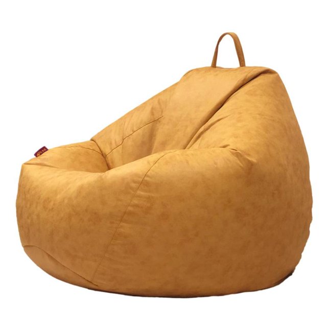 Funda para bolsa de frijoles Perfecl de cuero artificial Organizador para tumbona sin relleno