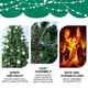 thumbnail image 5 of Árbol de Navidad artificial Treepool de 4 pies con 668 puntas de PE y PVC, 5 of 9
