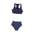 thumbnail image 2 of Traje de Baño Femenino a Escala 1/6, Bikini, Chaleco Deportivo Y Pantalones Cortos, Colección de Moda, Parte Superior E Inferior, Ropa Interior. Azul, 2 of 8