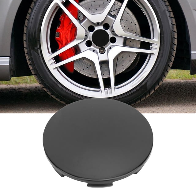 68mm Car Wheel Center Caps, 62mm Inner Diameter Wheel Hub Cover, Bright Appearance Design, Easy Installation, Universal Replacement Accessories for Rims