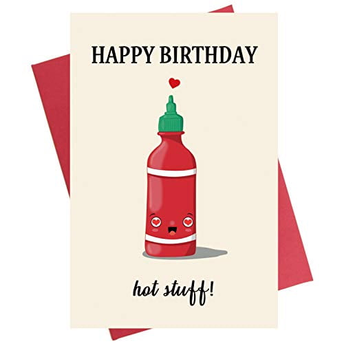 Happy Birthday Hot Stuff Birthday Card | Funny Birthday Card for Boyfriend  Husband | Bday Greeting Card for Him Her | Walmart Canada