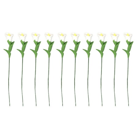 

10Pcs Mini Furniture Accessories Miniature Flower Small Flowers Plaything