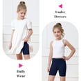 thumbnail image 2 of Resinta 6 Pack Dance Shorts Girls Bike Short Breathable and Safety 16 Color, 2 of 7