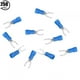 thumbnail image 3 of Conector 250 Piezas Terminales De Cables Eléctricos Aislados Juego De Conectores De Horquilla De Engarzado Azul, 3 of 7