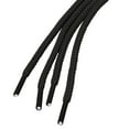 thumbnail image 3 of INSPIRE CHIC Lacets Ronds Unisexes Épais de Couleur Unie pour Bottes en Cuir Noir 80 cm/31.5 Pouces, 3 of 4
