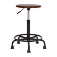 thumbnail image 1 of Studio Designs Tabouret Réglable en Bois Style Rétro, Marron Chêne Rustique, 1 of 6