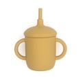 thumbnail image 2 of Tazas Vasos de silicona 2 en 1 para bebés con pajita y tapa para taza de refrigerio Vasos de silicona para bebés pequeños Taza de entrenamiento con asas Vaso con pajita a prueba de derrames Sin BPA Ap, 2 of 8