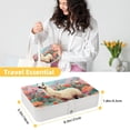 thumbnail image 5 of Alpaca Portable PU Leather Earring Organizer with Removable Compartment and Necklace Holder – Jewelry Stand Included, 5 of 6