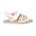 thumbnail image 2 of Sandalia Juvenil Niña Casual Blanco Tipo Piel Cómodas blanco 17 Incógnita 031B00, 2 of 5