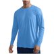 thumbnail image 2 of pstuiky camisa de manga larga para hombre, Camiseta informal de manga larga con cuello redondo para hombre, color liso, transpirable, para correr y hacer ejercicio Tops casuales para hombres xl, 2 of 8