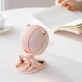 thumbnail image 3 of Mini ventilador para cochecito sin aspas, silencioso, ajustable, 3 velocidades, recargable por USB, personal Rosa, 3 of 9