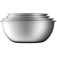thumbnail image 2 of WMF gourmet bowl set 4 pieces, stainless steel bowls for the kitchen 0.75l - 2.75l, mixing bowl, salad bowl, serving bowl, Cromargan, stackable, 2 of 5