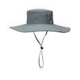 thumbnail image 2 of NIBOLOG Bucket Hat Wide Brim UV Protection Polyester Packable Quick Dry Fishing Hat for Fishing, 2 of 8