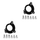 thumbnail image 1 of Adaptador de bicicletas Advancent Soporte Inferior Guía de Cadena Aleación de Aluminio Negro 2piezas, 1 of 5