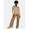 thumbnail image 2 of Time and Tru Women's Drawstring Cargo Pants, 29", 31", 33" Inseams, Sizes 2-20, 2 of 8