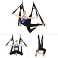 thumbnail image 4 of SAILING Juego de columpio y hamaca de yoga aéreo Active Silk, para mejorar las inversiones de yoga, flexibilidad, fuerza central y alivio del dolor de espalda - Columpio sensorial, 4 of 5
