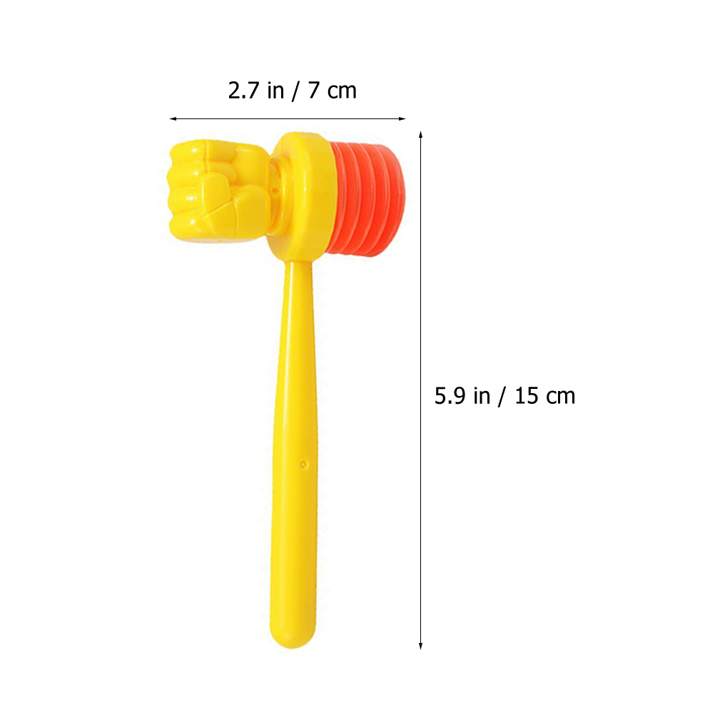 3 Pcs Hammer Toys Children’s Motor Skills Mallet Plastic Hammers for Kids Mini Primary School - image 2 of 6