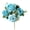 Light Blue, variant on 1PC Crimson Red Artificial Peony Ranunculus Bouquet, 11.81" Silk Persian Buttercups Flower Bunch with Bendable Stems for Home Table Wedding Centerpiece