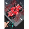 thumbnail image 3 of Coche a control remoto con pulsera y lanza humo F1 para Niños, 3 of 7