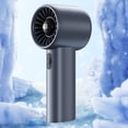 thumbnail image 2 of XGFHYJEH Hand Held Fan, Mini Fan Handheld, Hand Held Fan Rechargeable, Portable Folding Hand Held Cooling Fan, 2 of 7