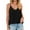 Black-22, variant on Mittory Women's Spaghetti Strap Tank Tops V Neck Sleeveless Summer Loose Fit Shirts