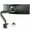 Black, variant on VIVO White Single Pneumatic Monitor Desk Mount, Fits Ultrawides up to 49"