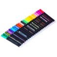 thumbnail image 1 of Highlighter Pen, Bright Colours Outline Pens Fluency Ink 24 Colors  For Graffiti For Young People For Painting For Periodicals, 1 of 8