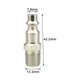 thumbnail image 4 of Acoplamiento Rápido 3 uds conector de acoplamiento rápido US JP tipo europeo conector neumático 1/4 herramientas de rosca Tmvgtek Accesorios para autos y motos, 4 of 9