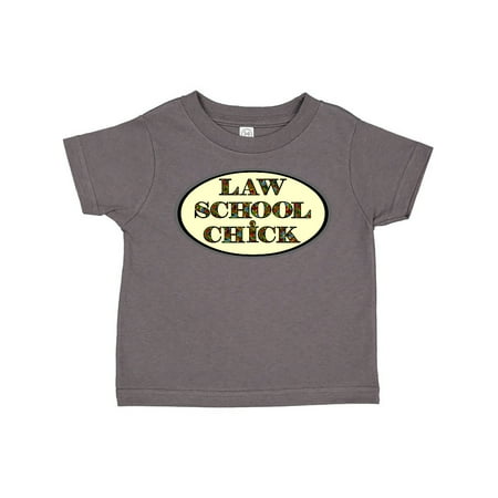 

Inktastic Law School Chick Heart Text Gift Toddler Toddler Girl T-Shirt