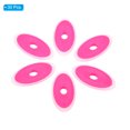 thumbnail image 3 of Uxcell 4.7x2.4cm Erasable Pen Eraser, 30 Pack Oval Hollow Eraser for Art Office Classroom Rose Red, 3 of 5