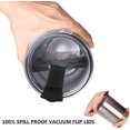 thumbnail image 4 of Couvercles de Remplacement pour Gobelet Isolé en Acier Inoxydable, Compatible avec Yeti Rambler, Ozark Trail, Old Style et Plus (30 Oz, Noir), 4 of 7