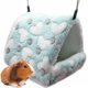 thumbnail image 1 of Cyan M Dormir Roedor Felpa Pequeña Casa Hamster Hamaca Juguete Cama Cabaña para Conejillo de Indias Conejo Chinchilla Hurón, 1 of 5