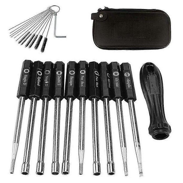 Carburetor Screwdriver Set Adjable Lawn Mower Carb Tuning Kit With Stora Case And A Metal Rod Tools Set