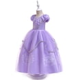 thumbnail image 2 of Vestido de princesa para niños, disfraz de Halloween, vestido de princesa para niña, ropa para niños, 2 of 5