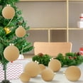 thumbnail image 6 of Christmas Decor, 46 Pcs Velvet Christmas Balls Flocked Christmas Tree Ornaments Plastic Balls Xmas Decorative Hanging Ornaments Christmas Tree Decoration, Christmas Gifts, 6 of 7
