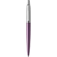 thumbnail image 1 of Bolígrafo Parker Jotter Core Violeta Terminado En Cromo Tinta Azul Punto Mediano Unisex, 1 of 5