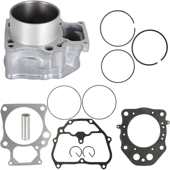 Genrics Piston Cylinder Gasket Engine Top End Rebuild Kits Replacement for Honda TRX500 Foreman Rubicon 500 2012-2019