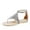 Gray, variant on Anuirheih Vintage Women Breathable Hollow Woven Buckle Strap Flat Sandals Slippers Sandals Women (Gray)