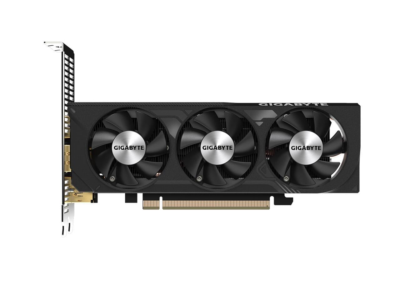 Gigabyte GeForce RTX 4060 8G - OC Edition - graphics card - GeForce RTX 4060 - 8 GB GDDR6 - PCIe 4.0 low profile - 2 x DisplayPort, 2 x HDMI - box