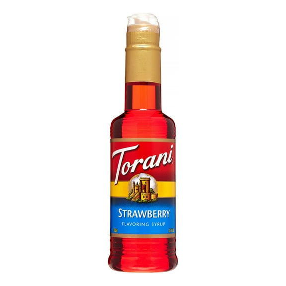 Torani Strawberry Flavoring Syrup, 12.7 FL OZ