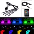 thumbnail image 3 of Luz del espacio para los pies lámpara RGB interior inalámbrica IR 5050SMD a prueba de agua para automóvil ANGGREK Otros, 3 of 8