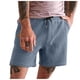 thumbnail image 3 of WILLBEST Pantalones Cortos Waffler de Color Liso para Hombre, Deportivos y Casuales, de 3 Puntos, 3 of 5