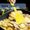 thumbnail image 4 of 2 PC Silicone Cooking Baking Kitchen Utensil Set for Nonstick Cookware, Heat-Resistant & HealthySoup spoon + dense spoon, 4 of 5