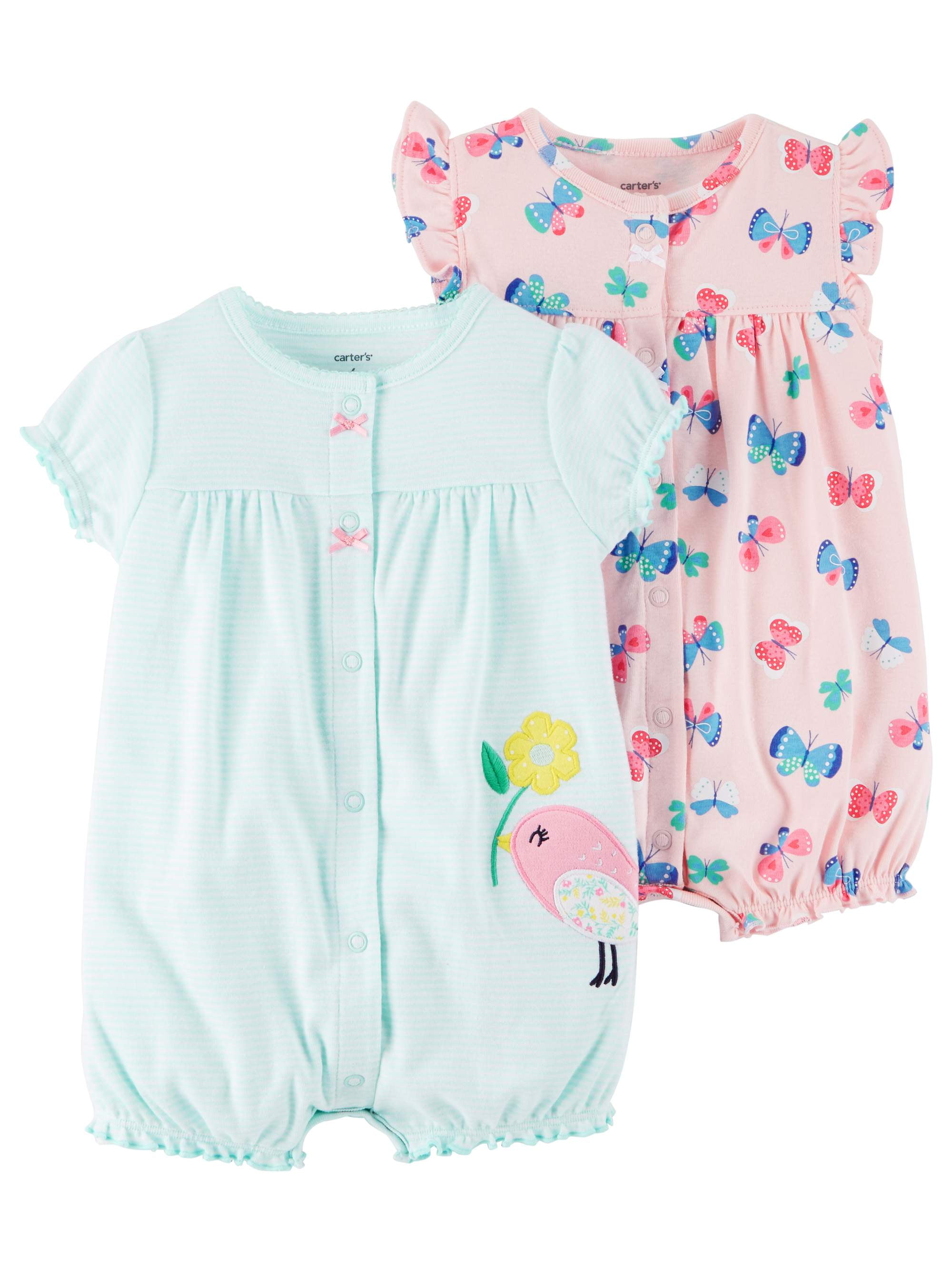 carters baby girl romper