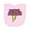 AD-Pink, variant on Inktastic These Fools Put My Cape on Backwards&reg; Superhero Newborn Bib