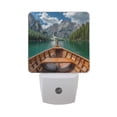 thumbnail image 6 of Yayeee LED Plug in Night Light for The Home with Auto Dusk to Dawn Light Sensors, 2 Pack, Lake, 6 of 6