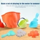 thumbnail image 2 of Juguetes De Arena De Playa Para Niños, Juguetes De Playa En Bolsa De Malla Con Cubo, Pala, Rastrillo, Juguetes De Arena Al Aire Libre Para Niños Moyic OD012810-00, 2 of 6